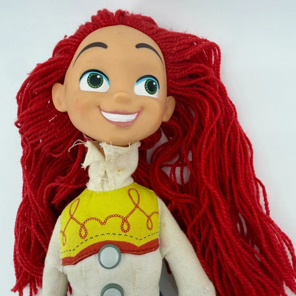 Disney Store Toy Story Woody Plush‎ & Jessie Doll Lot Jessie Talking Works